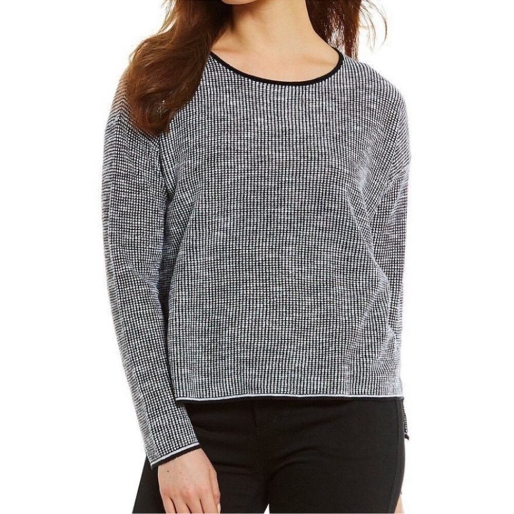 Eileen Fisher Womens XL Organic Cotton/Linen Sweater